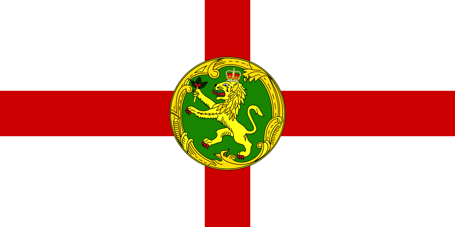 Alderney flag